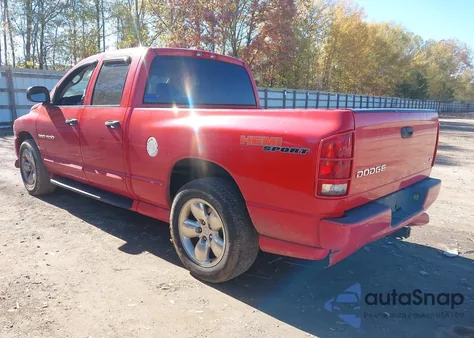 2004 Dodge Ram 1500 Slt/Laramie из США, поврежденный, VIN 1D7HA18D14J258644